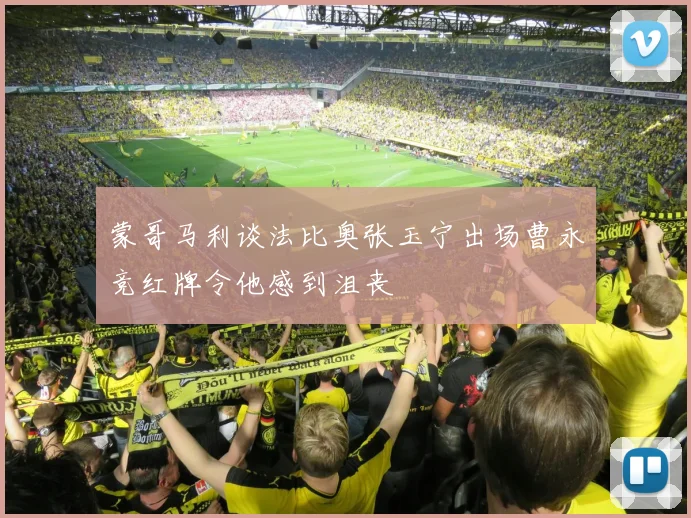 蒙哥马利谈法比奥张玉宁出场曹永竞红牌令他感到沮丧